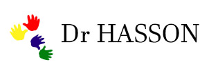 The Dr HASSON logo.